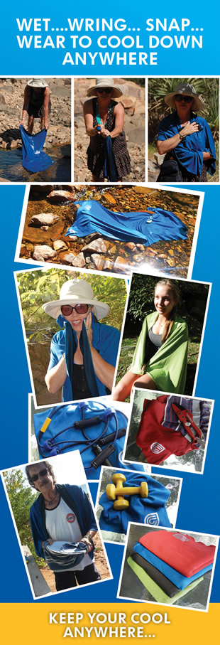 Personal cooling products are the best way to tackle heat stress and